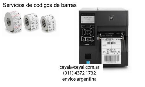Servicios de codigos de barras