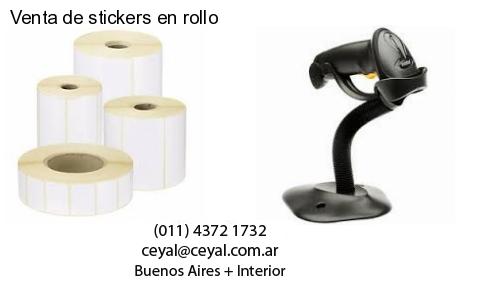 Venta de stickers en rollo