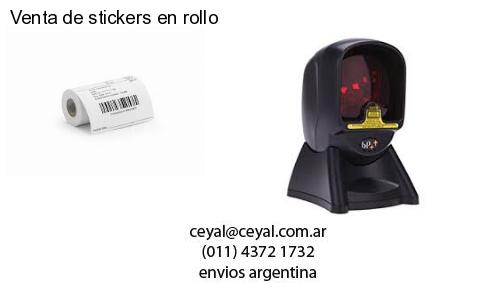 Venta de stickers en rollo