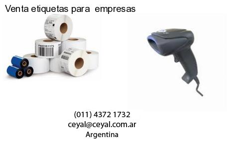 Venta etiquetas para  empresas