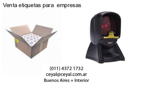 Venta etiquetas para empresas