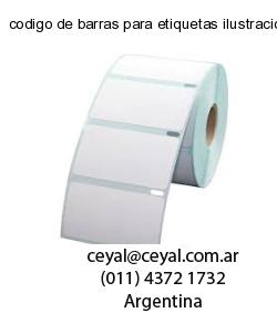 codigo de barras para etiquetas ilustración
