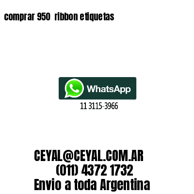comprar 950 ribbon etiquetas