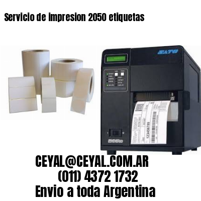 Servicio de impresion 2050 etiquetas