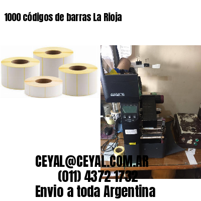 1000 códigos de barras La Rioja