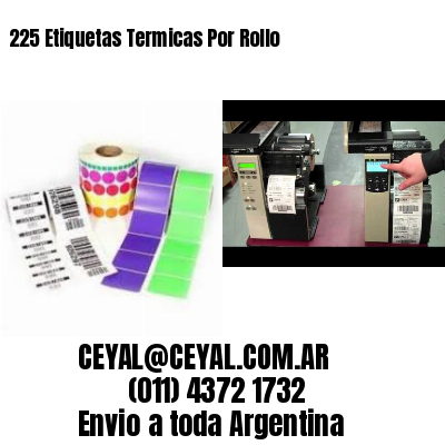225 Etiquetas Termicas Por Rollo