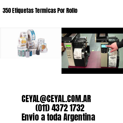 350 Etiquetas Termicas Por Rollo