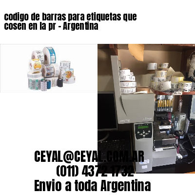 codigo de barras para etiquetas que cosen en la pr – Argentina