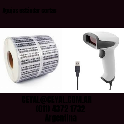 Agujas estándar cortas