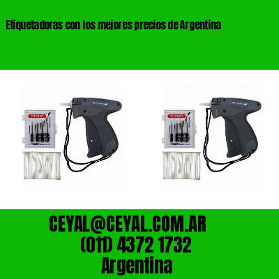 Etiquetadoras con los mejores precios de Argentina