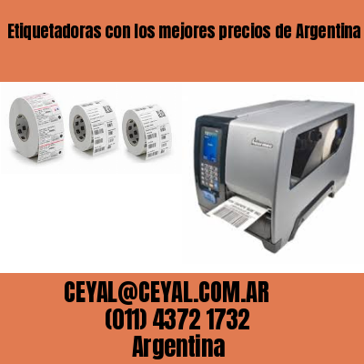 Etiquetadoras con los mejores precios de Argentina