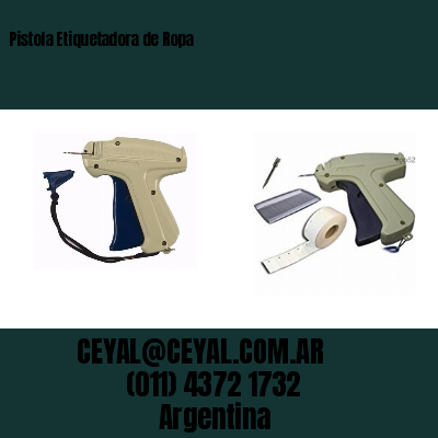 Pistola Etiquetadora de Ropa