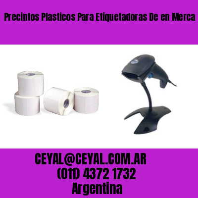 Precintos Plasticos Para Etiquetadoras De en Merca
