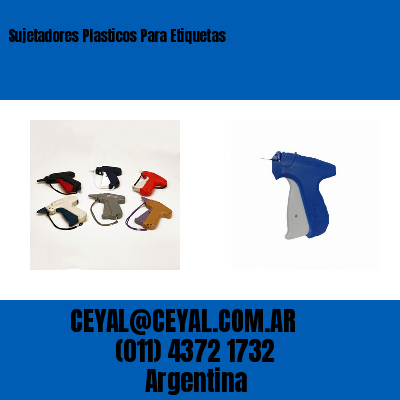 Sujetadores Plasticos Para Etiquetas