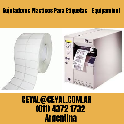 Sujetadores Plasticos Para Etiquetas – Equipamient