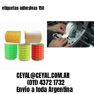 etiquetas adhesivas 150
