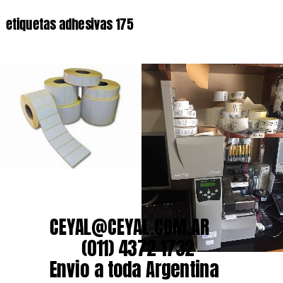 etiquetas adhesivas 175
