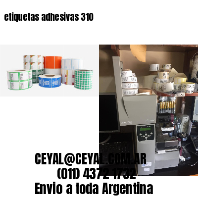 etiquetas adhesivas 310