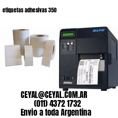 etiquetas adhesivas 350
