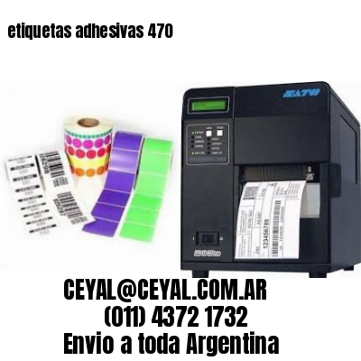 etiquetas adhesivas 470