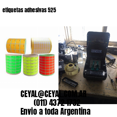 etiquetas adhesivas 525