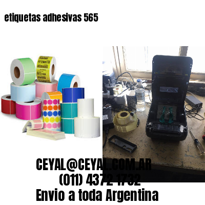 etiquetas adhesivas 565