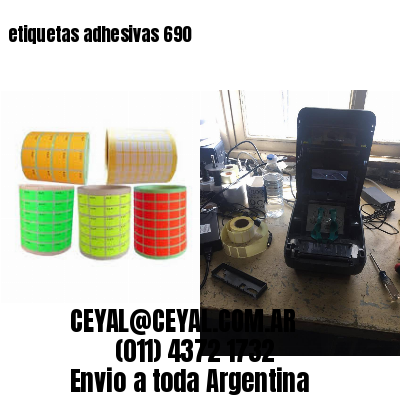etiquetas adhesivas 690