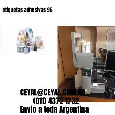 etiquetas adhesivas 95
