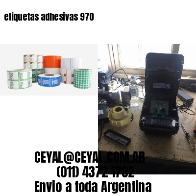 etiquetas adhesivas 970