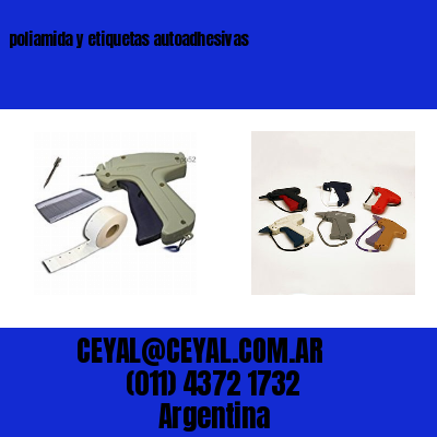poliamida y etiquetas autoadhesivas