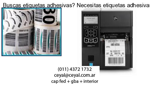 Buscas etiquetas adhesivas? Necesitas etiquetas adhesivas? Necesitas impirmir etiquetas adhesivas