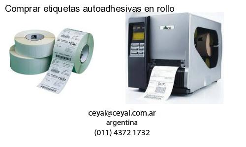 Comprar etiquetas autoadhesivas en rollo