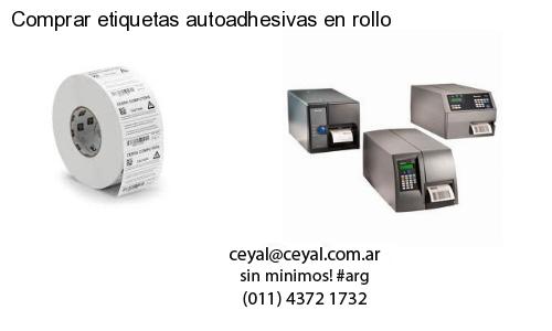 Comprar etiquetas autoadhesivas en rollo