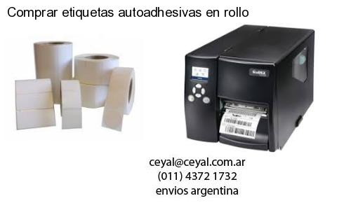 Comprar etiquetas autoadhesivas en rollo