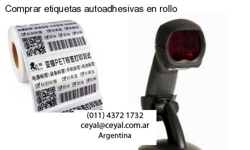Comprar etiquetas autoadhesivas en rollo