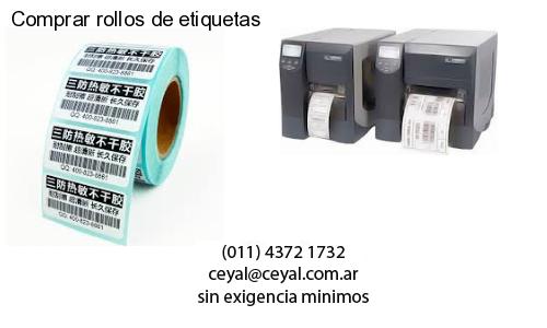 Comprar rollos de etiquetas