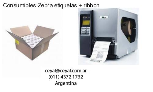 Consumibles Zebra etiquetas   ribbon