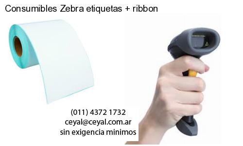 Consumibles Zebra etiquetas   ribbon
