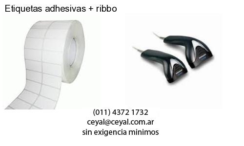 Etiquetas adhesivas ribbo