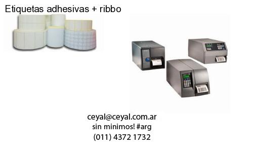 Etiquetas adhesivas   ribbo