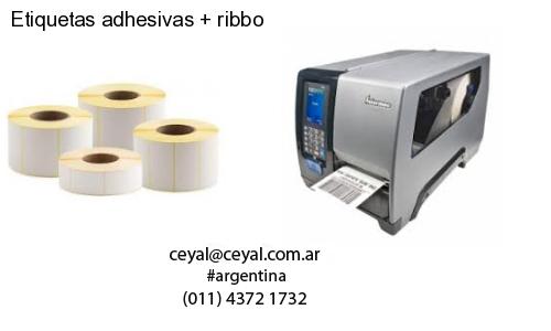 Etiquetas adhesivas   ribbo