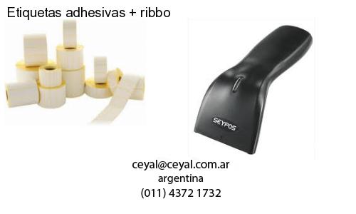 Etiquetas adhesivas   ribbo