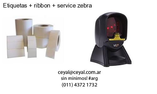 Etiquetas   ribbon   service zebra