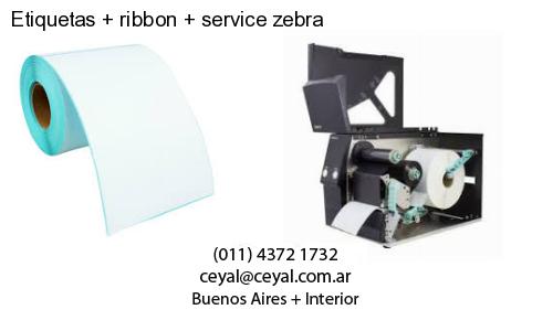 Etiquetas   ribbon   service zebra