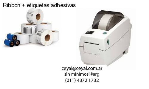 Ribbon etiquetas adhesivas