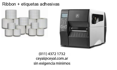 Ribbon   etiquetas adhesivas