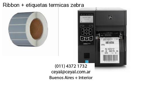Ribbon   etiquetas termicas zebra
