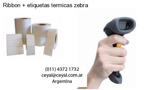 Ribbon etiquetas termicas zebra