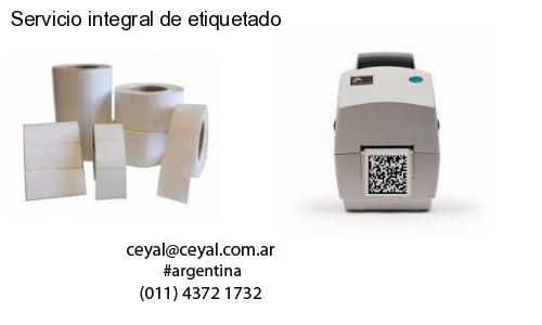 Servicio integral de etiquetado
