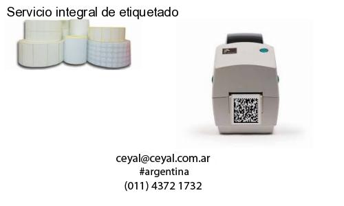 Servicio integral de etiquetado